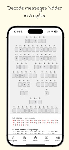 Cipher Challenge - Codebusters screenshot