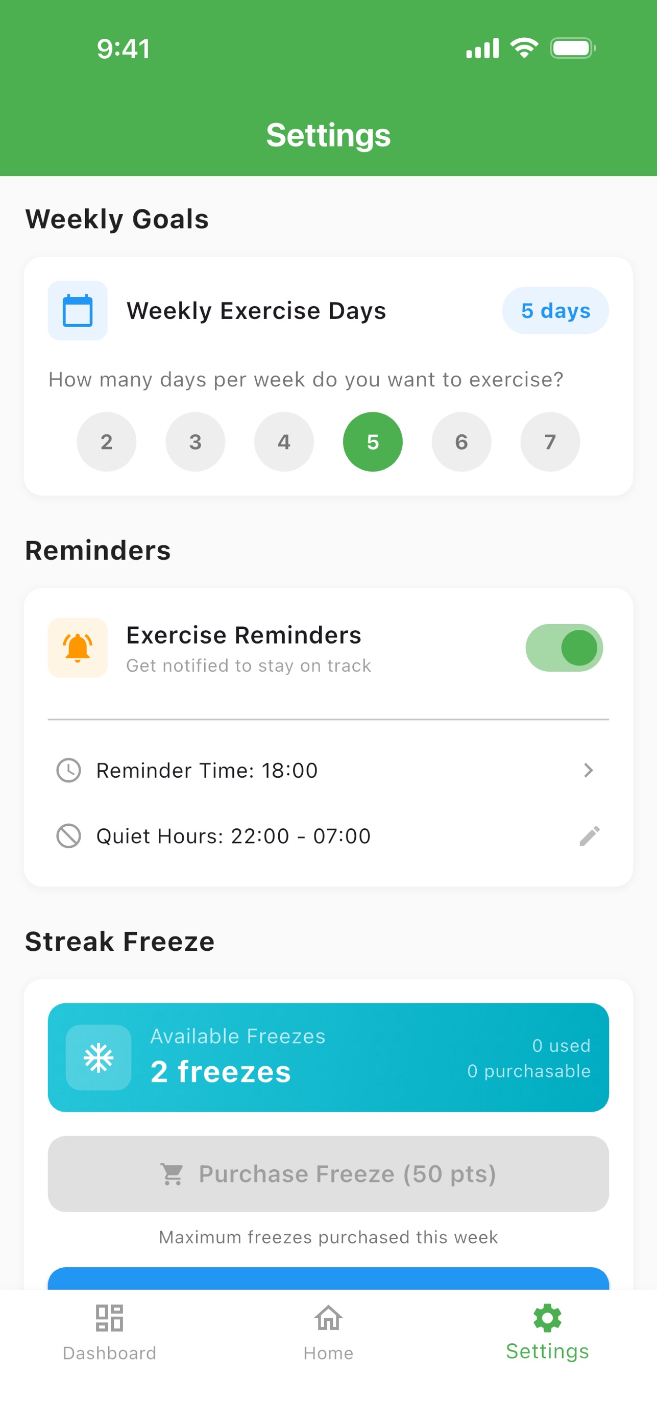 Screenshot 6 of Exercise Tracker - Bite-Sized