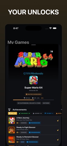 RetroAchievementsUI Screenshot 2 of 3