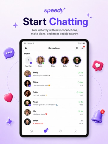 Speed – Community Hangouts iPad screenshot