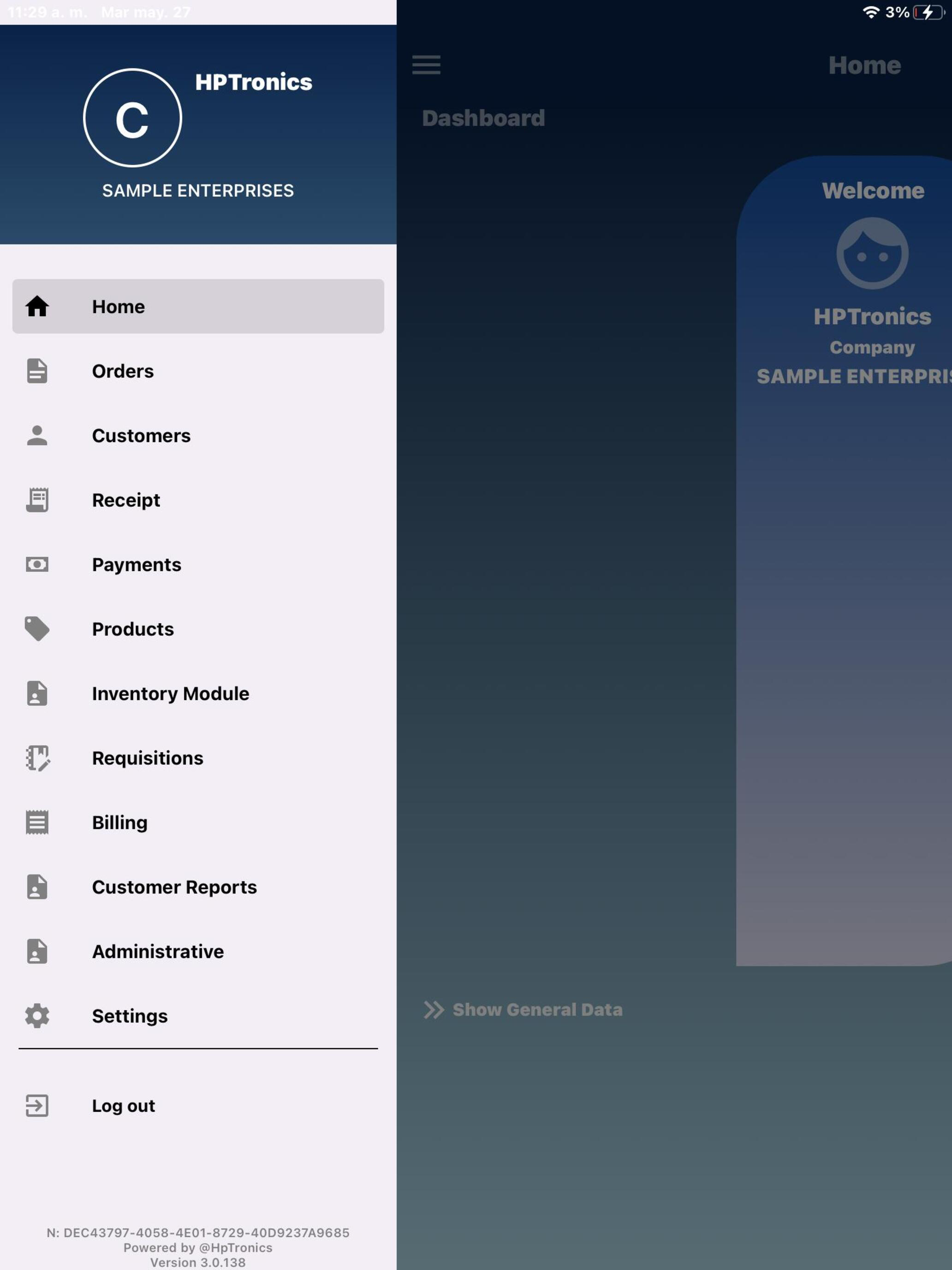 SIM BI App