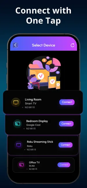 Screen Mirroring ' Cast to TV screenshot 4