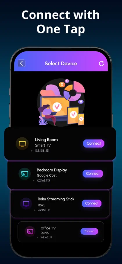 Screenshot 4 di 6 di Screen Mirroring ' TV Cast