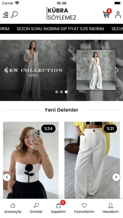Kübra Söylemez Butik Screenshot