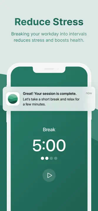 Flow: Focus & Pomodoro Timer: Screenshot 4 von 8