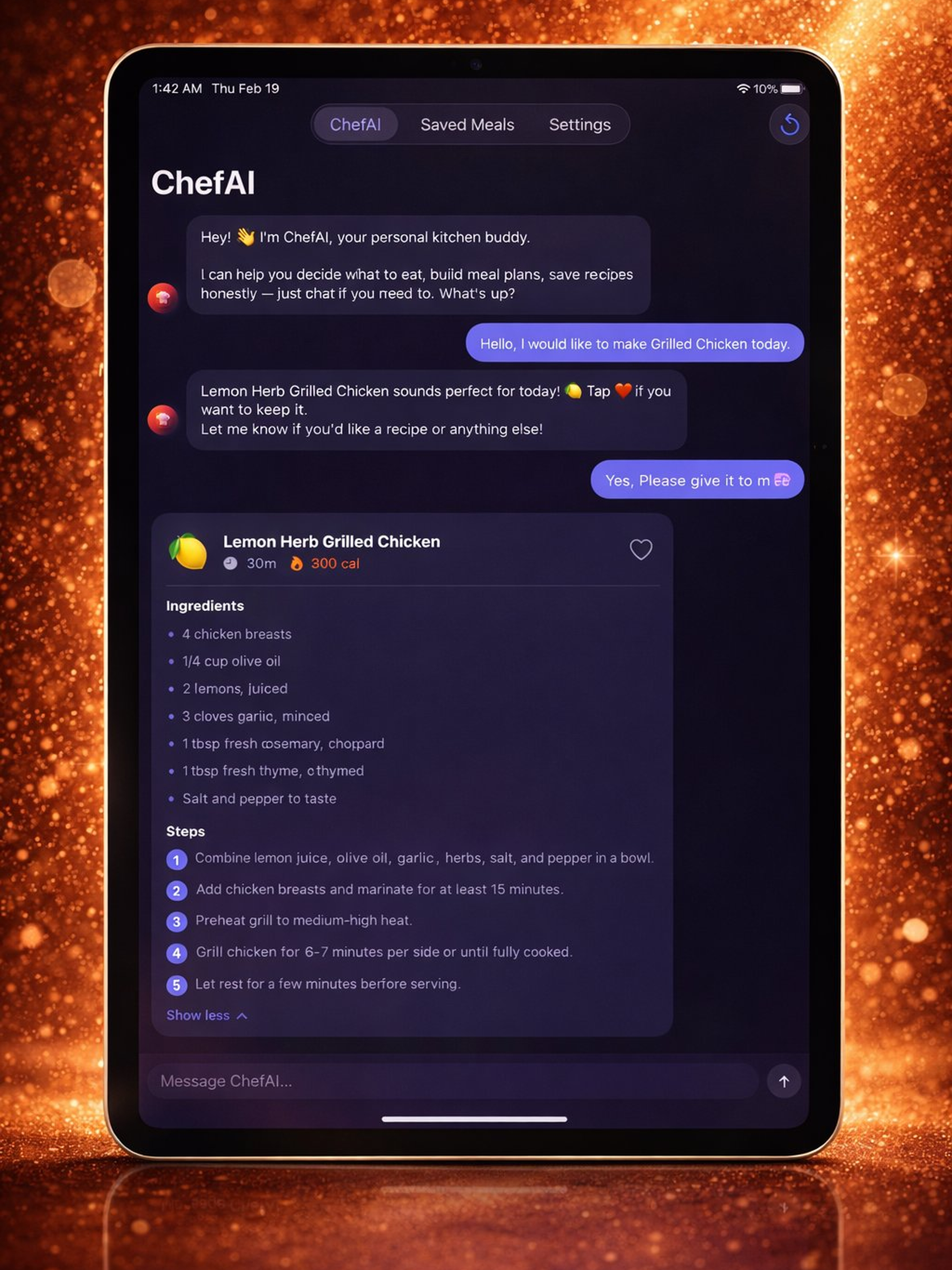 ChefAI - What to Make/Eat screenshot 6