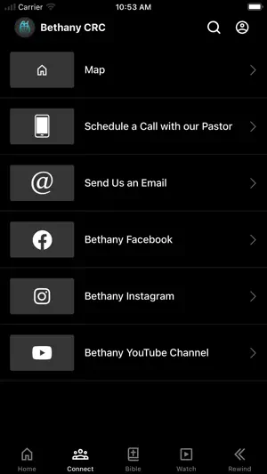 Bethany CRC Bellflower screenshot 2