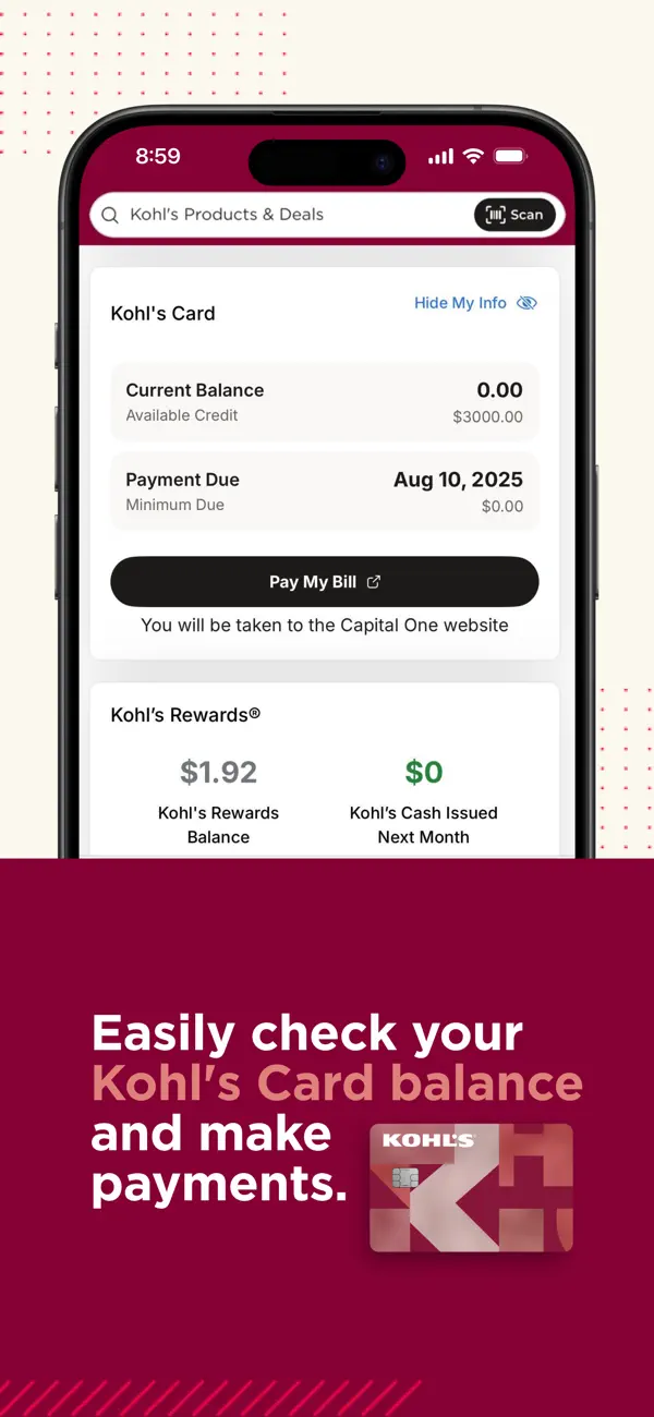 Kohl's - Shopping & Discounts screenshot 3