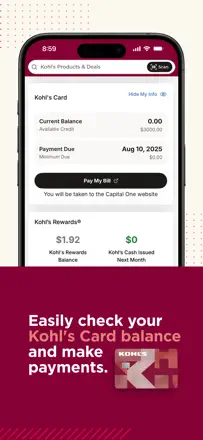 Kohl's: Screenshot 3 von 7