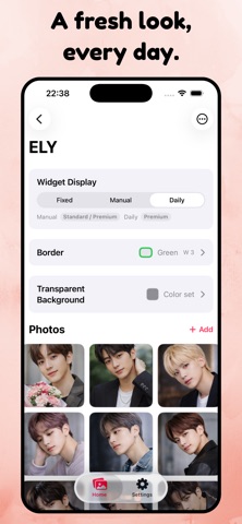 BiasBoard – Bias Photo Widget iPhone screenshot