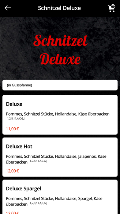 Schnitzelhaus Xanten screenshot