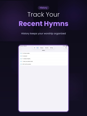 Adventist Hymns, eHimnario iPad screenshot