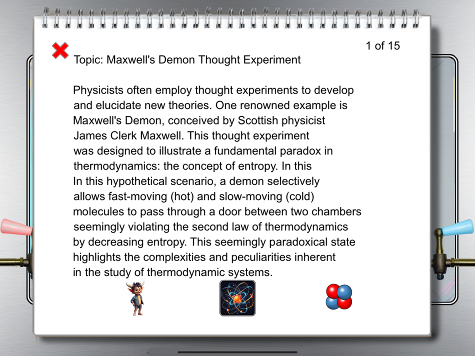 #3. Maxwell's Thought Experiment (iOS) 由: Ventura Educational Systems
