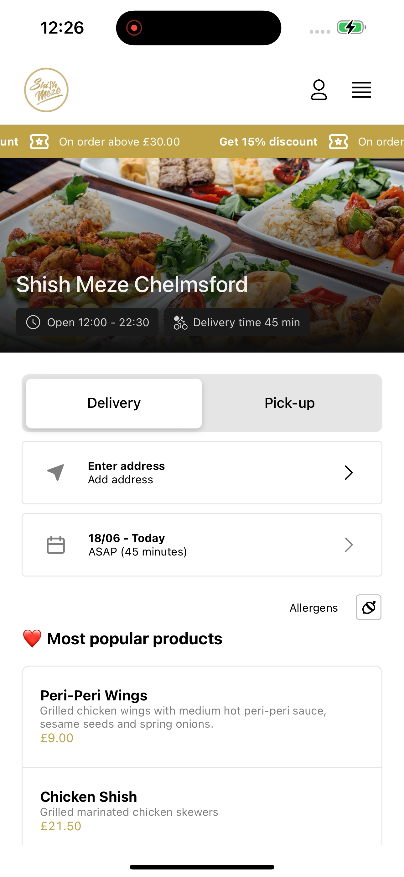 Shish Meze Chelmsford screenshot 5