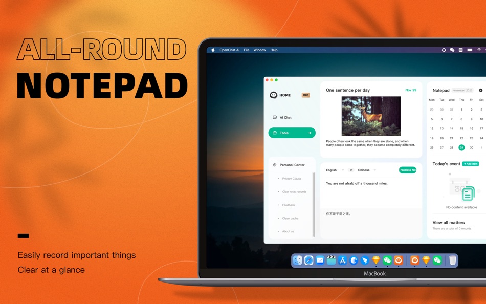 #4. OpenChat AI-chatbot (macOS) بواسطة: 锦程 黄