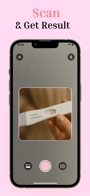 Pregnancy Test Scanner - Lovra screenshot 1