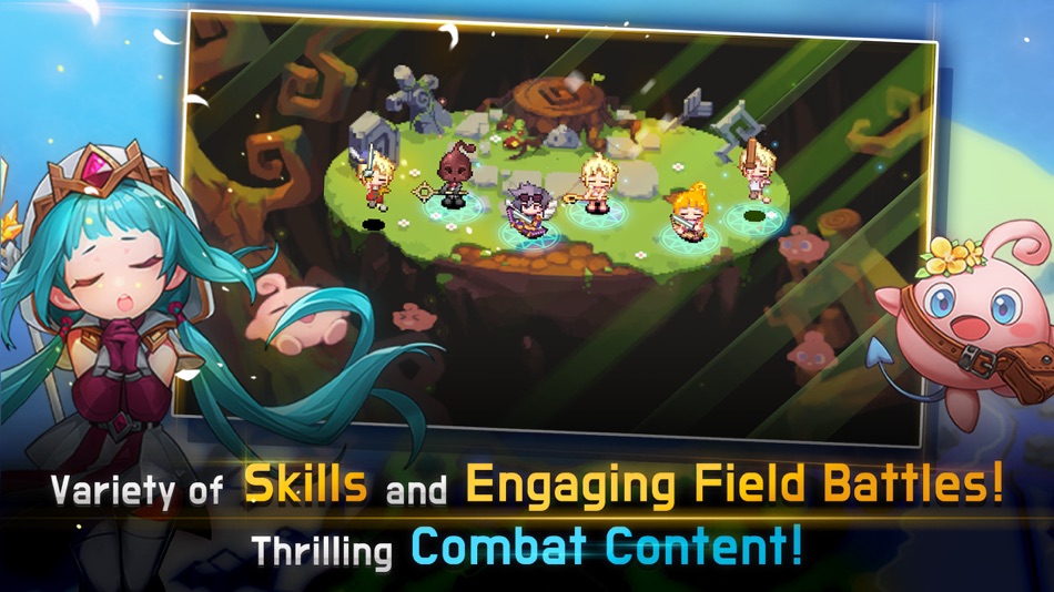 #4. The World of Magic: IMO (iOS) 由: Com2uS Corp.