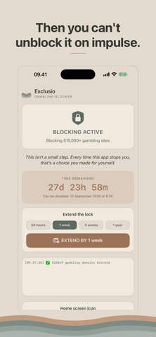 Exclusio - Gambling Blocker Screenshot 2 of 6