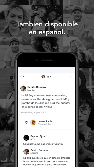 Beyond Type 1 Diabetes iPhone screenshot 4 - Social Networking app