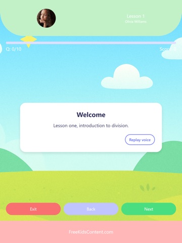 Learn Division iPad screenshot