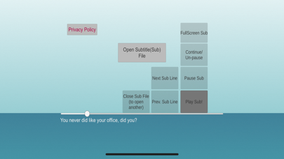 Screenshot #2 pour Subtitles Reader-Displayer
