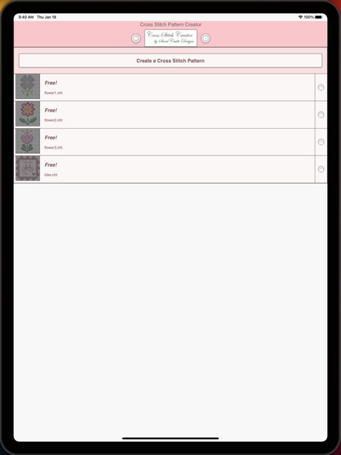 Cross Stitch Pattern Creator