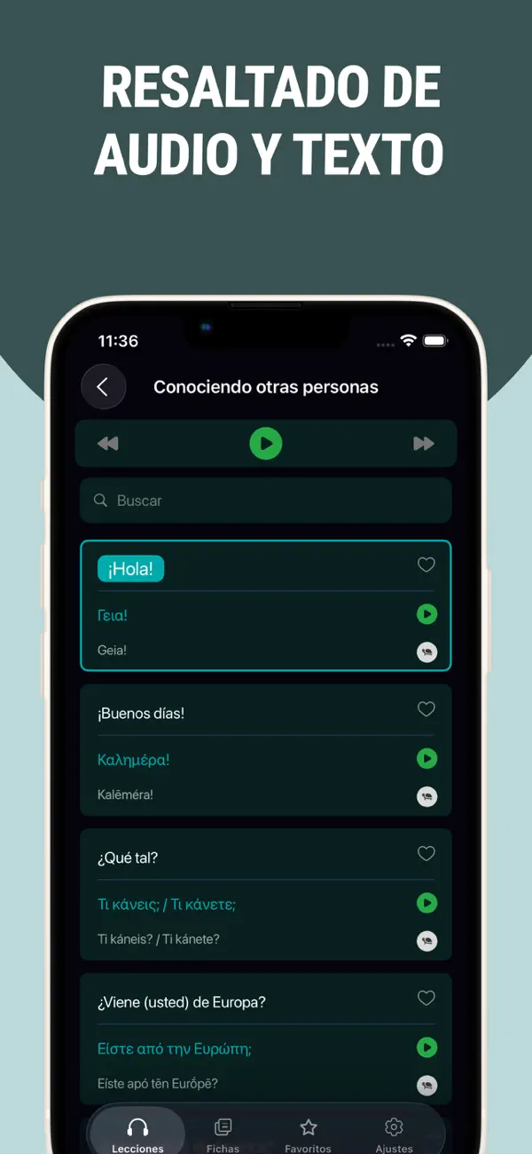 Screenshot #2 pour Aprender griego fácil