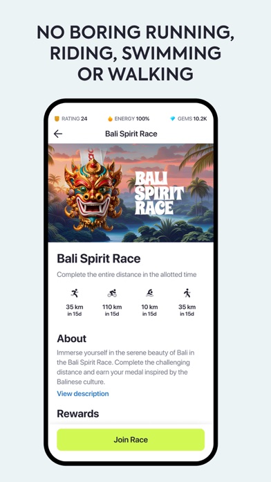 uRace - Gamified Run/Bike/Hike Screenshot