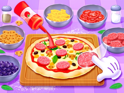 子供向け料理ゲーム - ピザ ケーキ アイスクリームのおすすめ画像1