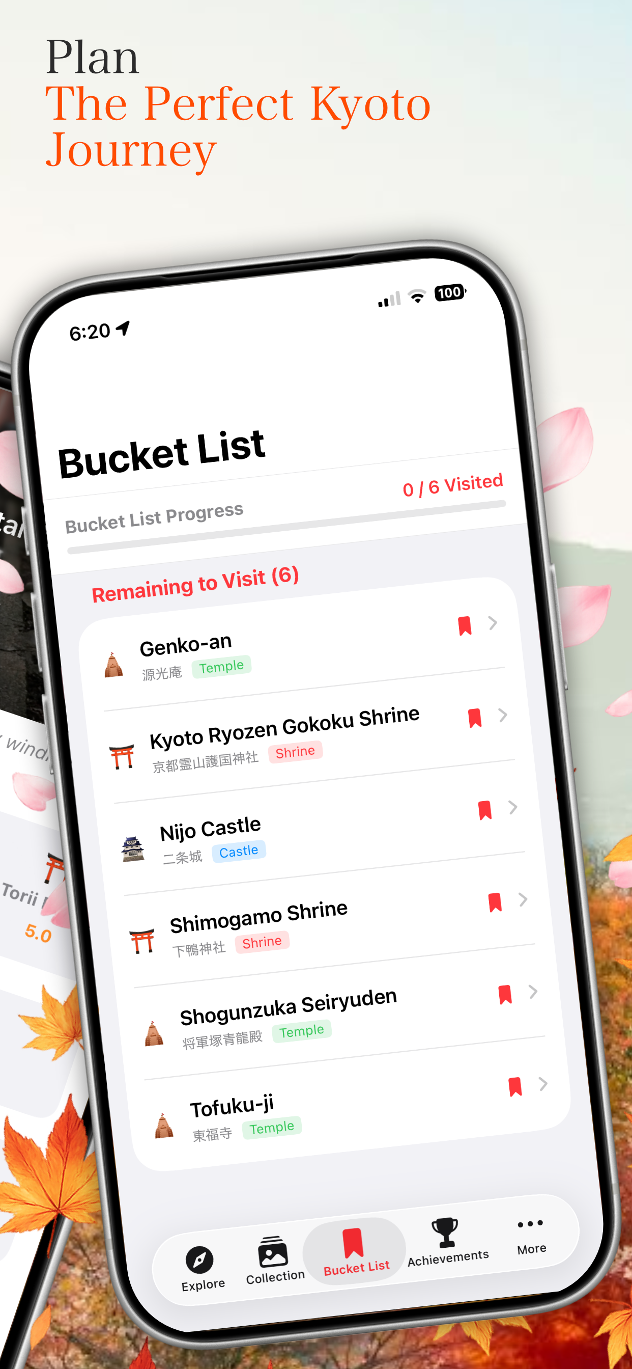 Kyoto Temple Tracker screenshot 3