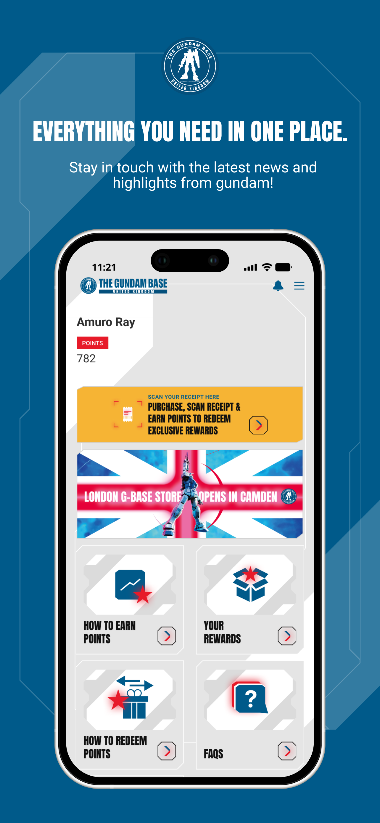 Gundam Base UK Rewards screenshot 3