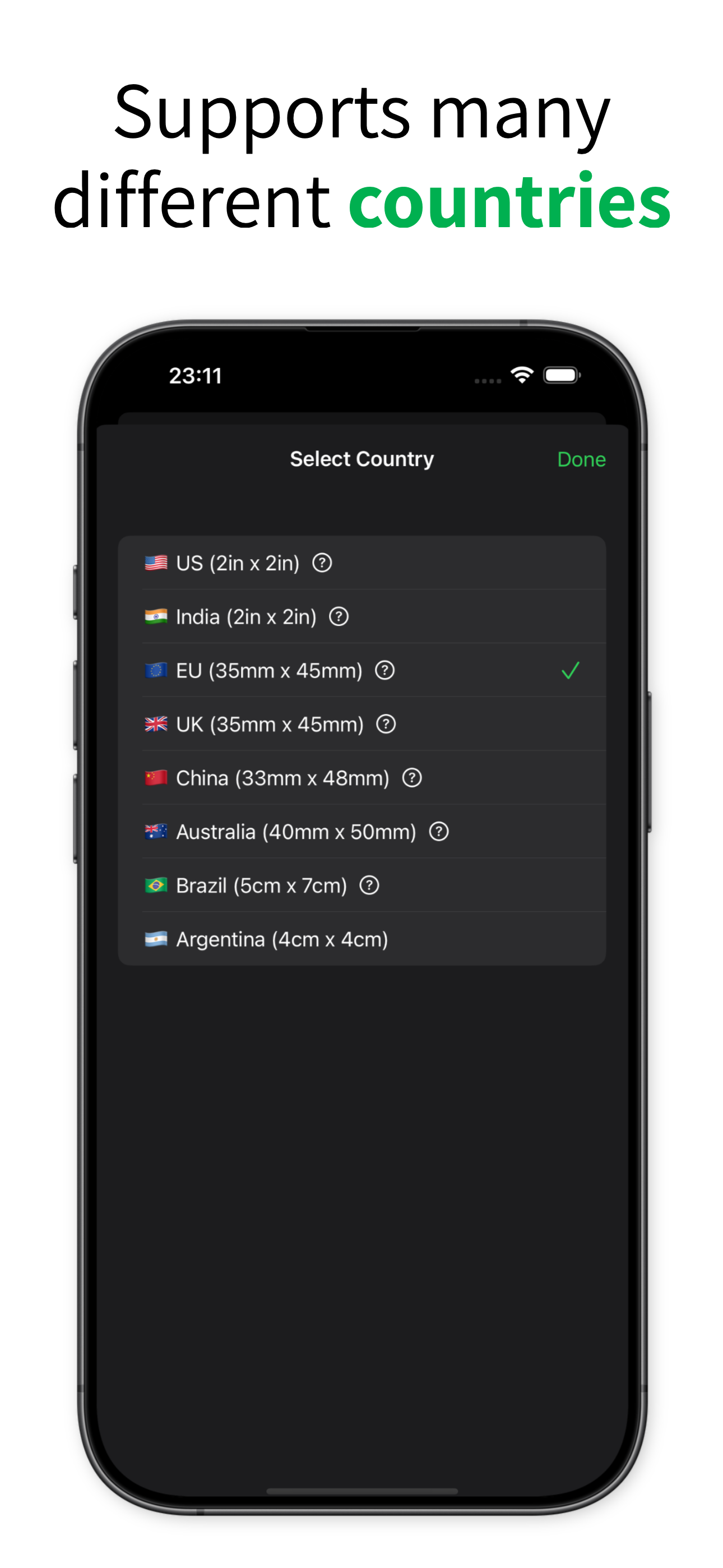 Greencard: Biometric Passport