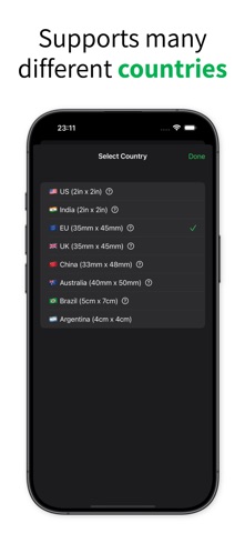 Greencard: Biometric Passport iPhone screenshot