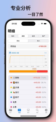猪咪记账 - 专业记账软件 screenshot