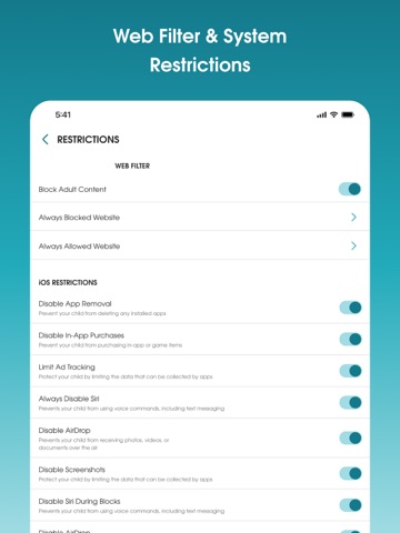 OurPact - צילום מסך iPad 9