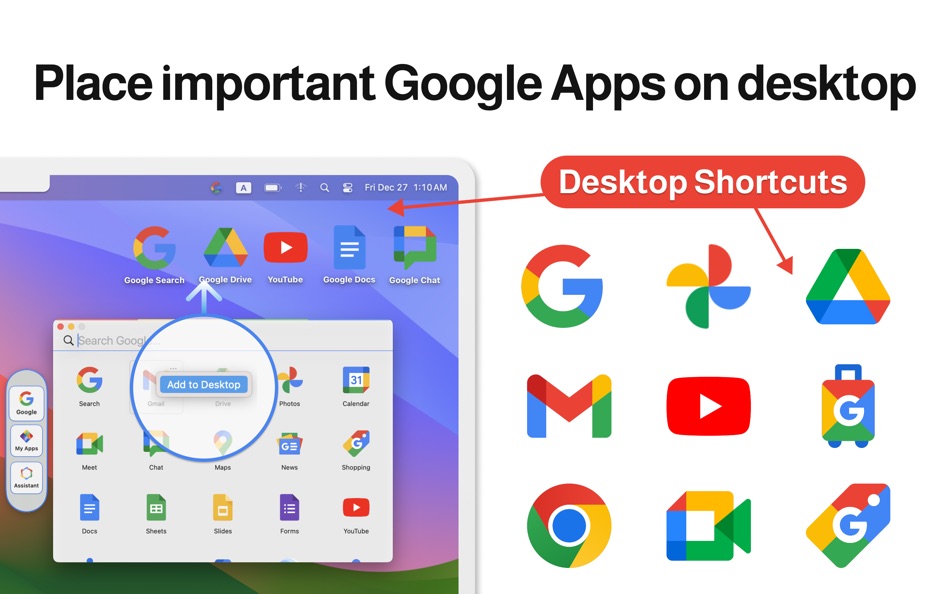 #2. App for Google Apps (macOS) 由: EdgeAI Minds LLC