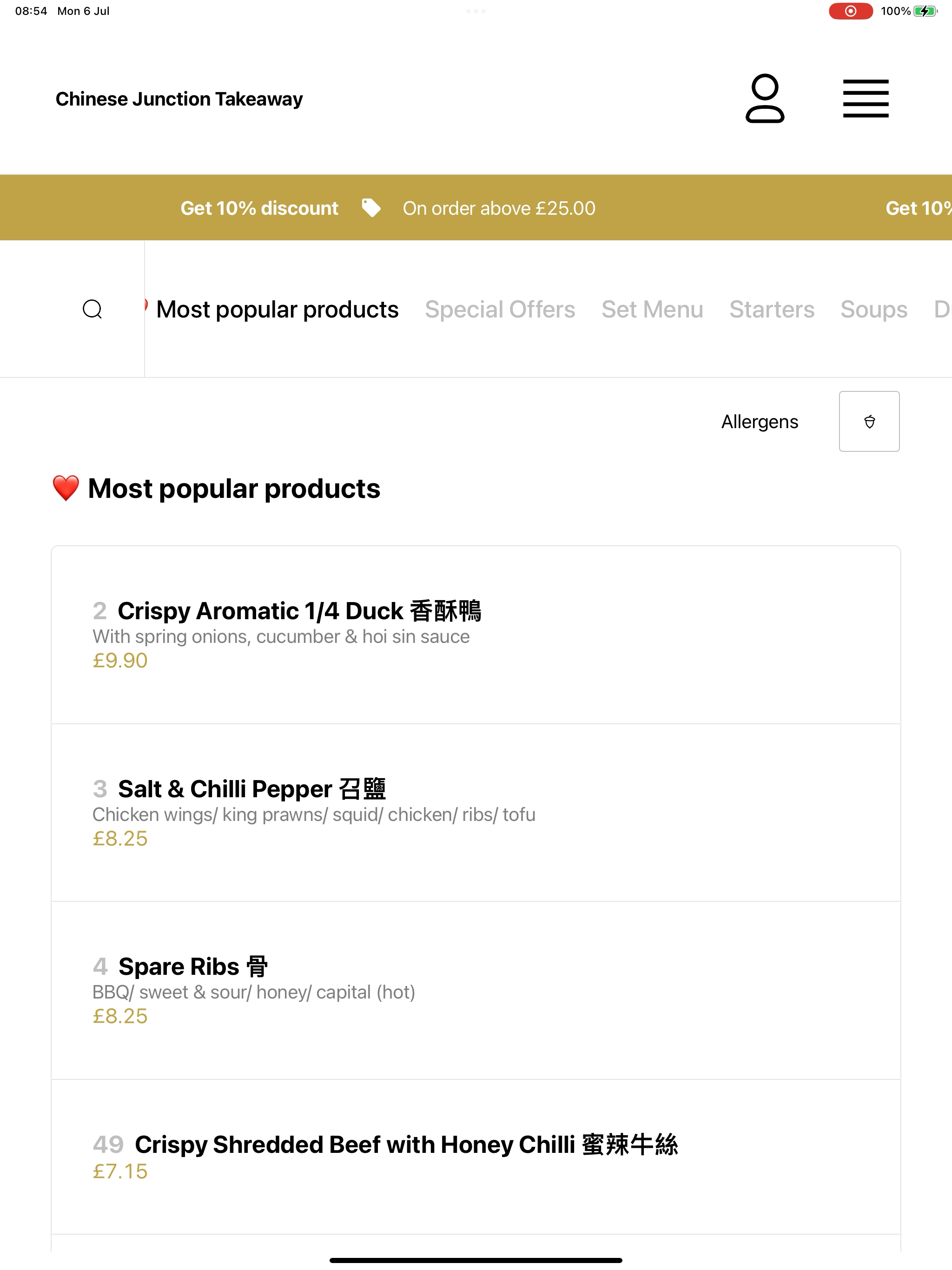 Chinese Junction Takeaway screenshot 13