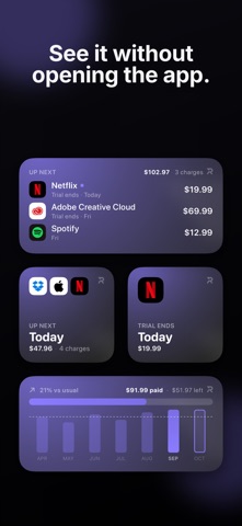 Recurred: Subscription Manager Screenshot 7 of 9