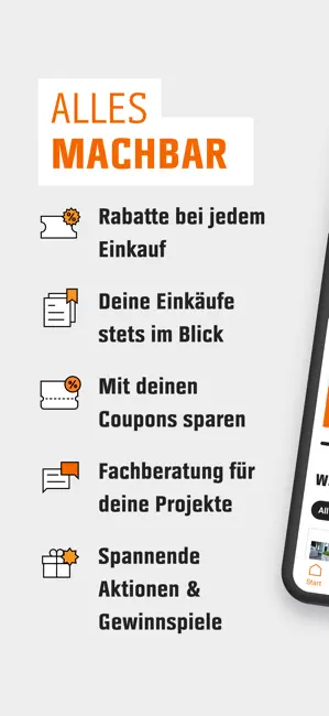 heyOBI: Alles machbar mit OBI iPhone screenshot 1