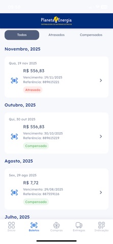 Planeta Energia iPhone screenshot