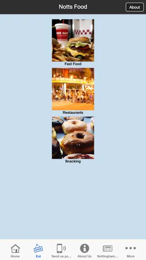 Nottingham Food Directory screenshot 2