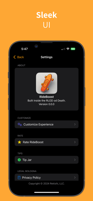 RideBoost: For Boosted Boards Screenshot 4 of 4