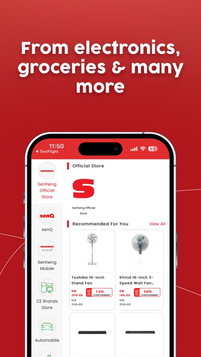 Senheng: Electronics & More Screenshot