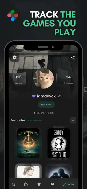 Spawnr: Game Tracker & Diary screenshot 1
