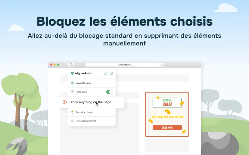 Capture d'écran de AdGuard: Ad Blocker For Safari sur iPhone 5