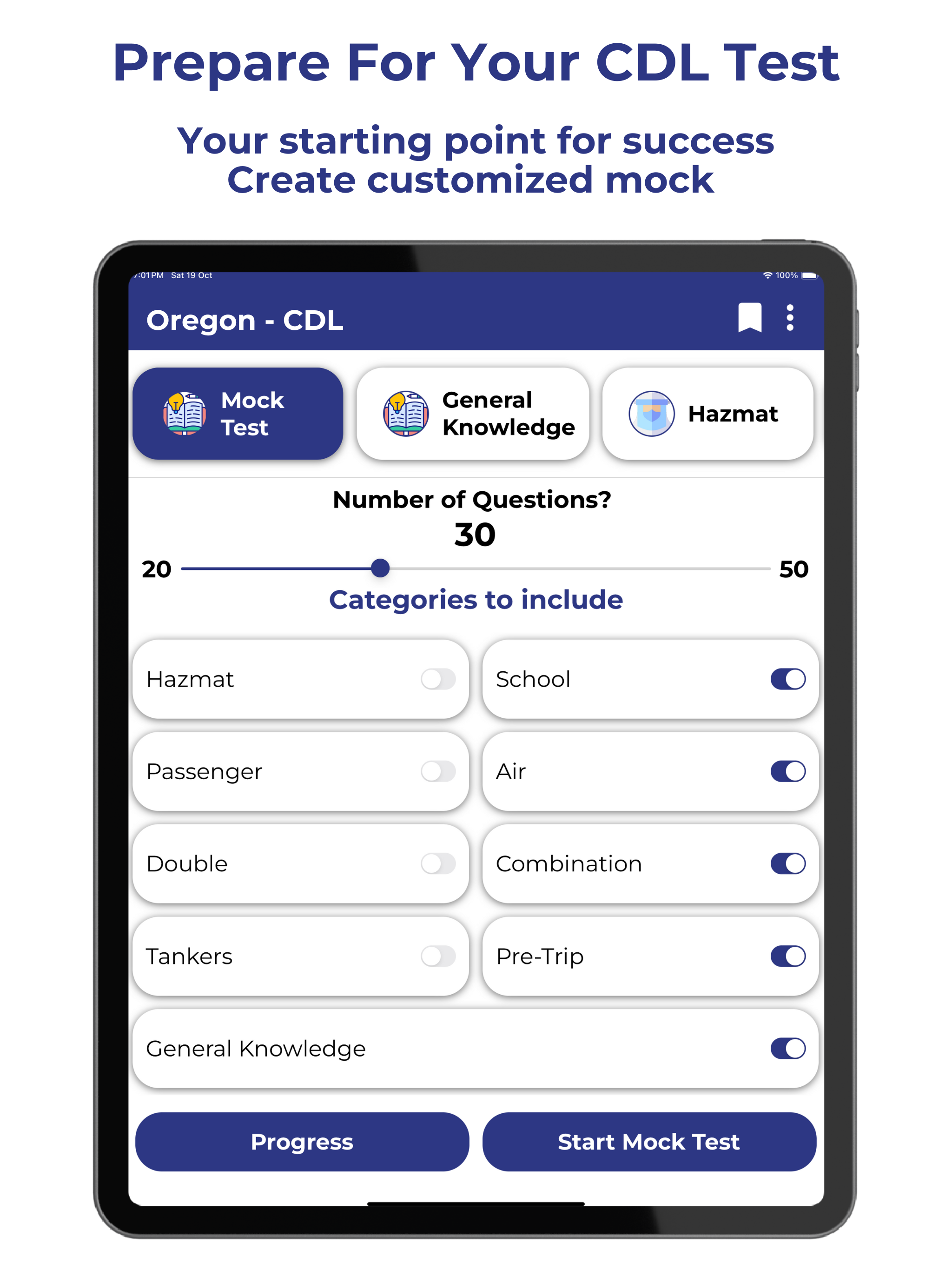 Oregon CDL Permit Test screenshot 8
