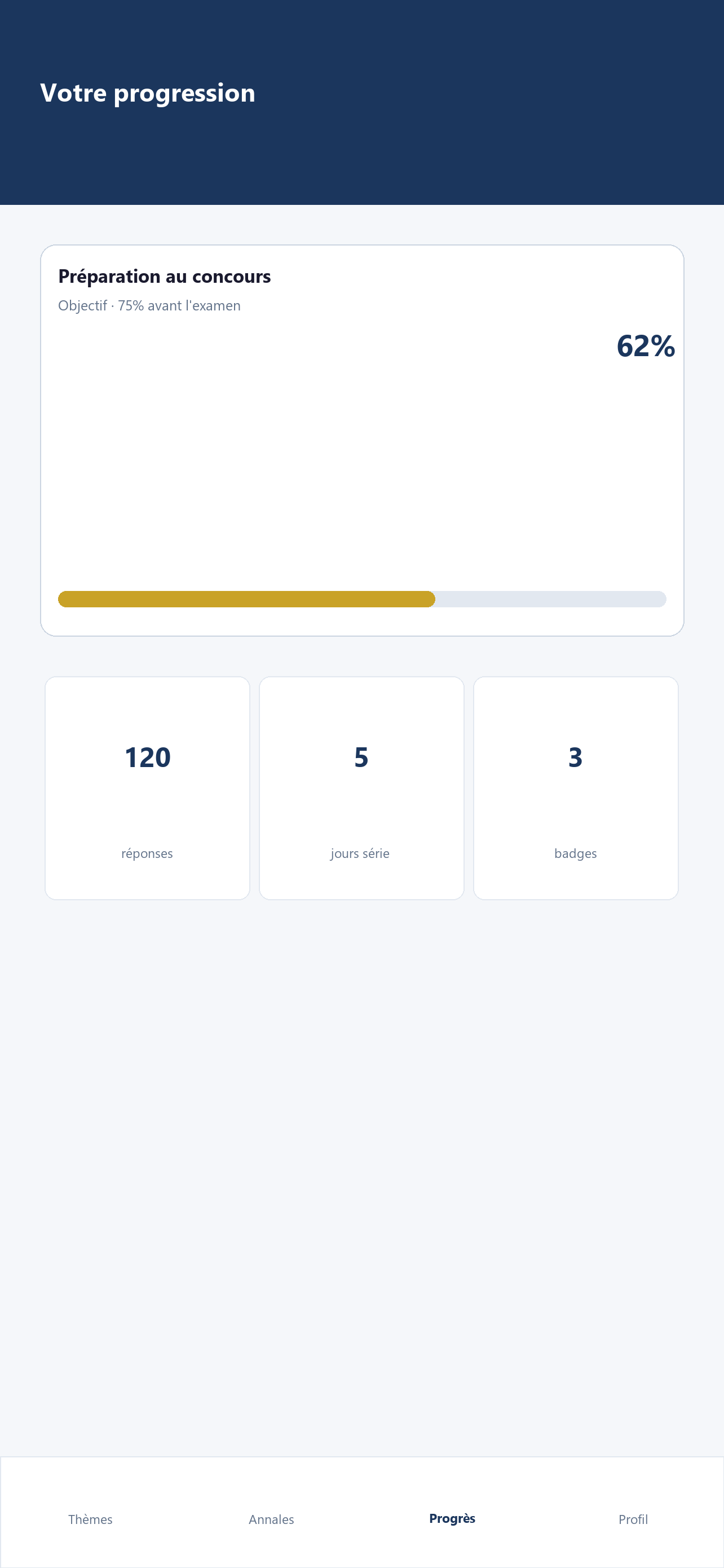 Concours Gendarmerie 2026 screenshot 3