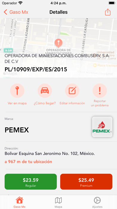 Screenshot #3 pour Gaso Mx