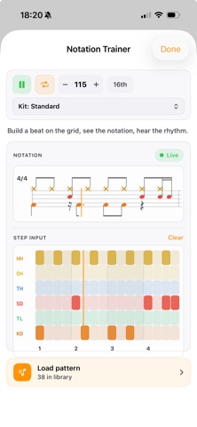 BackBeat Rhythm Studio Screenshot 4 of 10