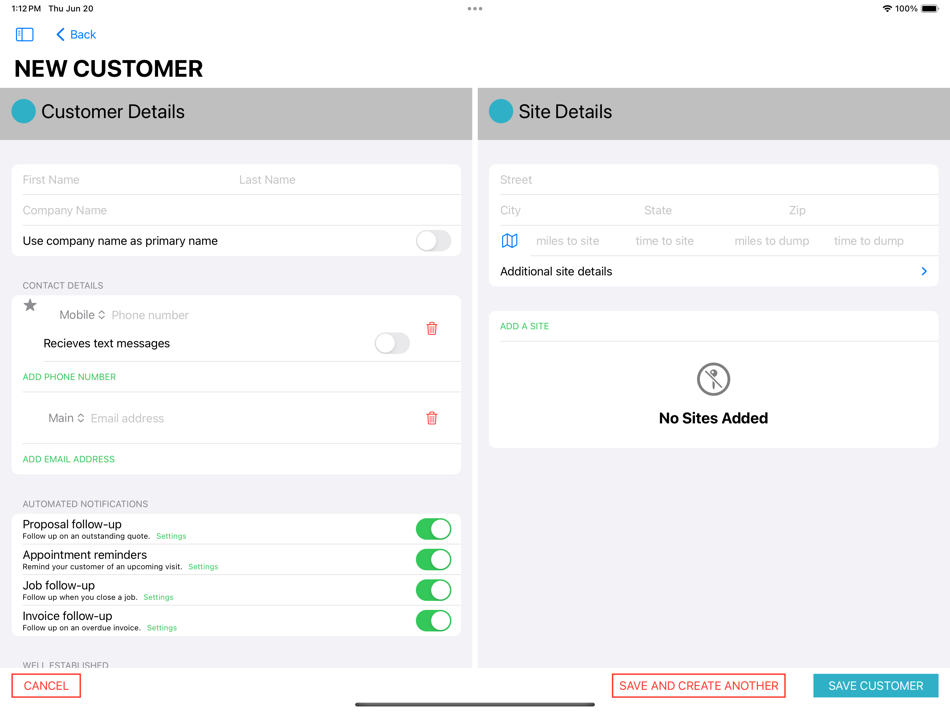 #3. TreeCRM (iOS) De: javier porras